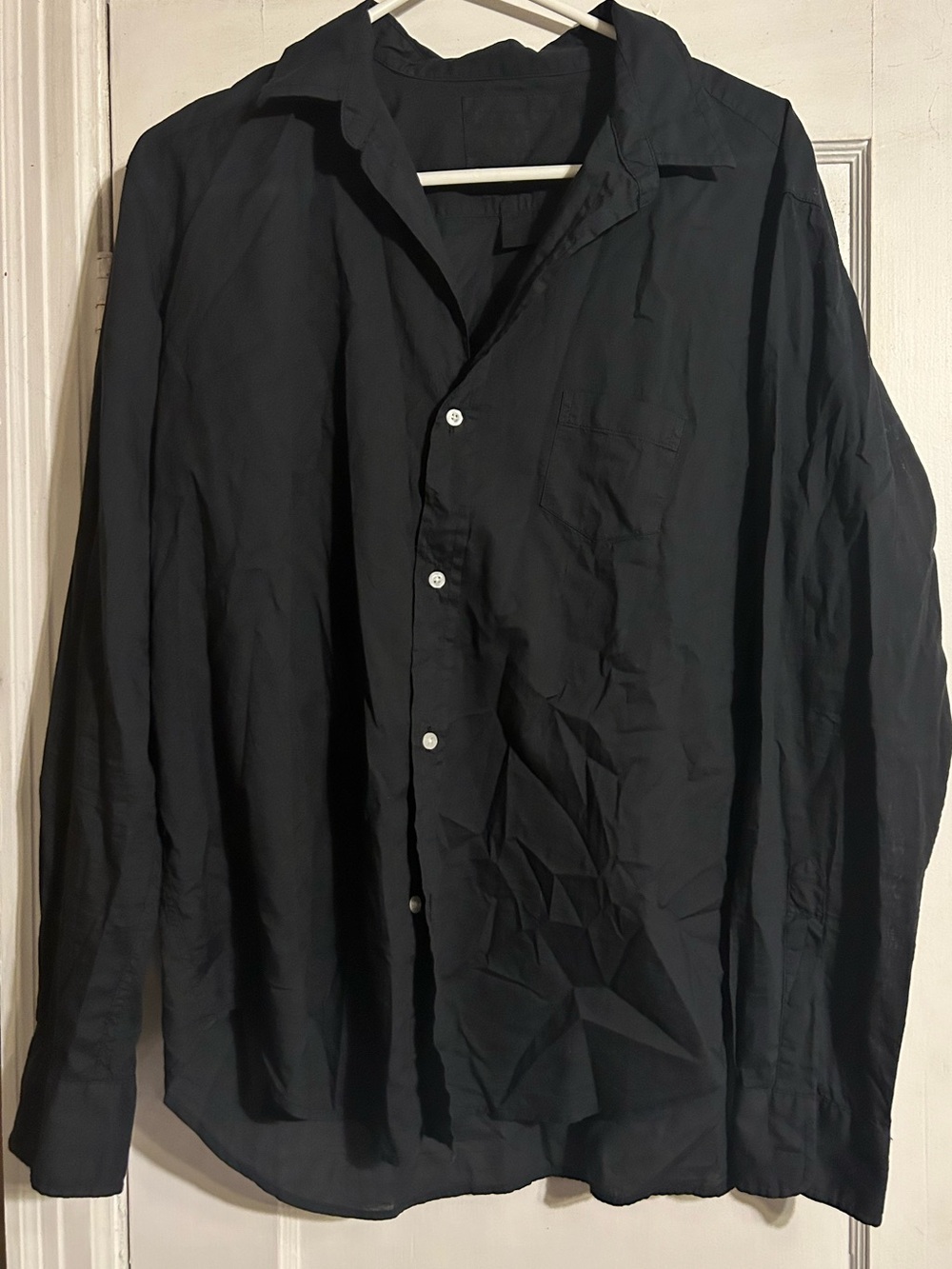 Frank & Eileen Black Button-Down Shirt
